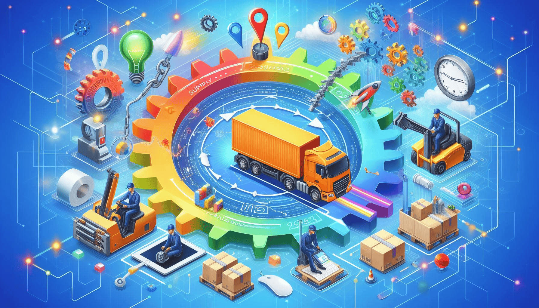 Overcoming Common Logistics Challenges with AI-Driven ERP Solutions